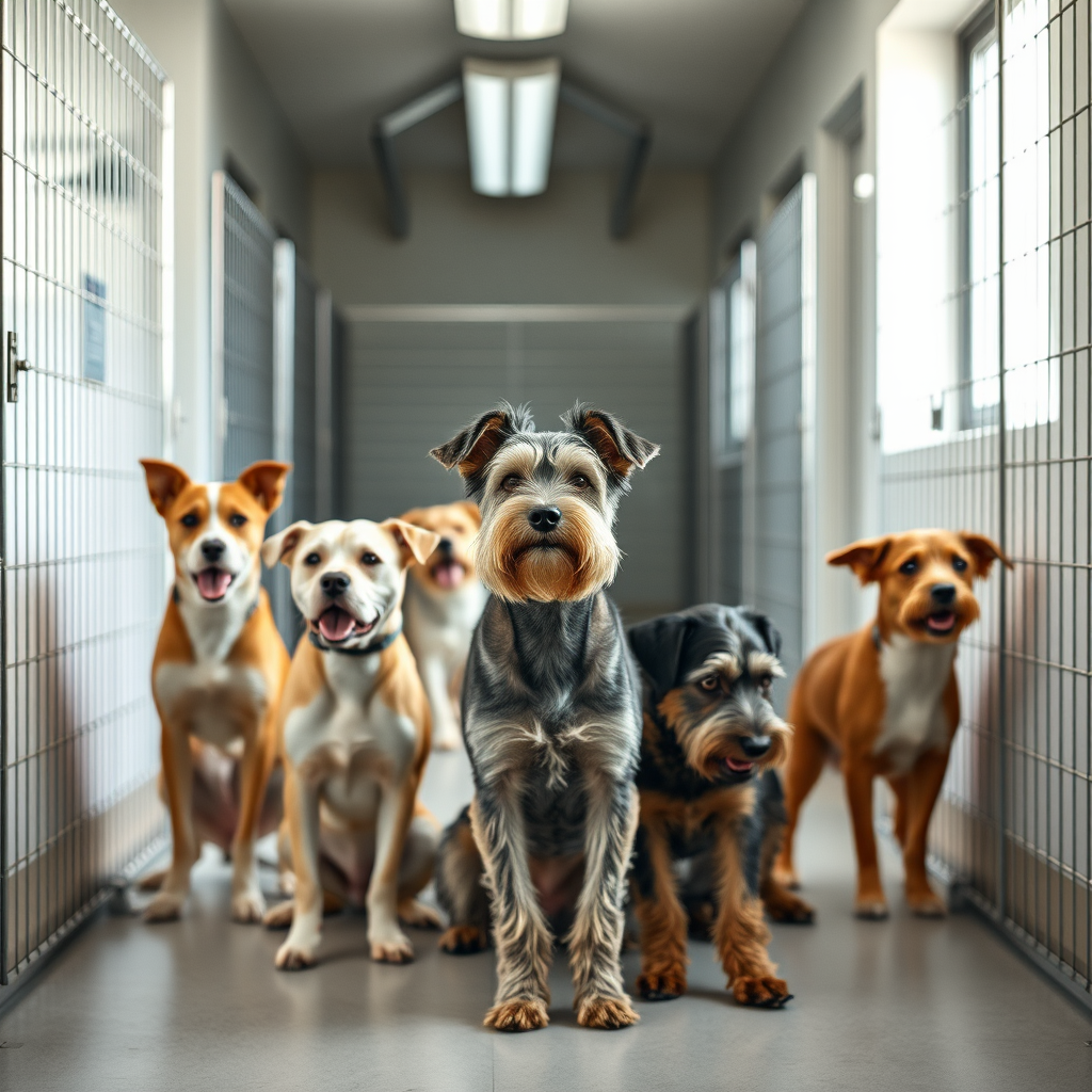 Five dogs searching for forever homes at Many Tears Rescue